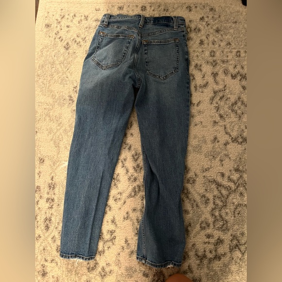 Abercrombie & Fitch Ankle Straight Ultra High Rise Jeans - size 25 short - Picture 4 of 4